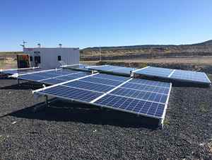 Image - The solar power system at Commodore Mine, Queensland