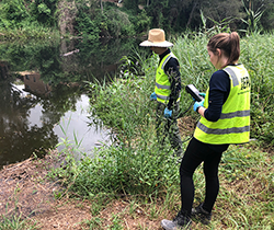 EPA officers on site