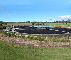 small sewage treatment plant